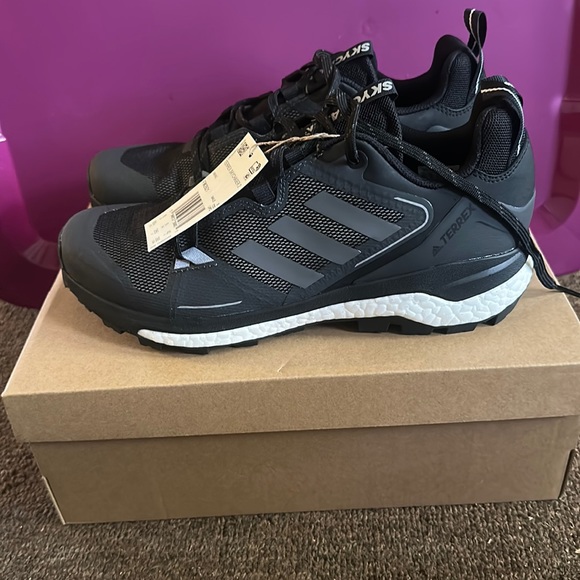 adidas Other - ADIDAS TERREX SKYCHASER 2 MEN’S HIKING SHOES/SNEAKERS: BLACK/GRAY: NIB: 8.5